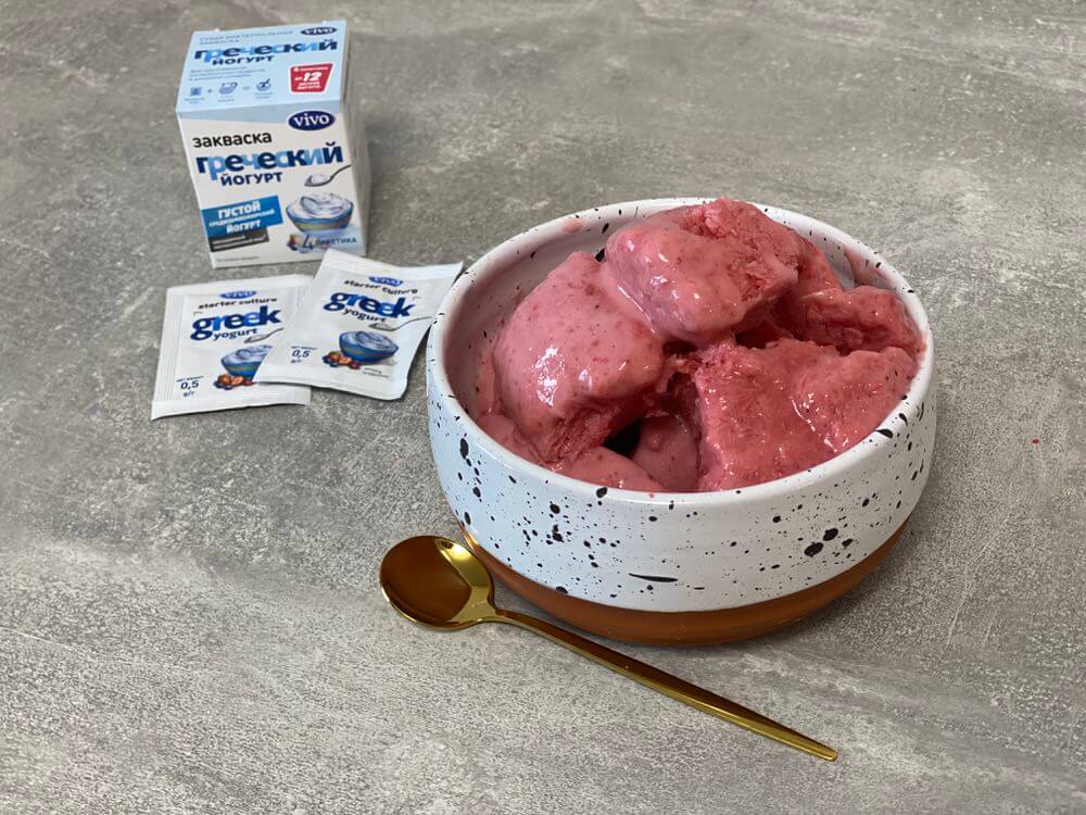 Головне фото морозива з йогурту
